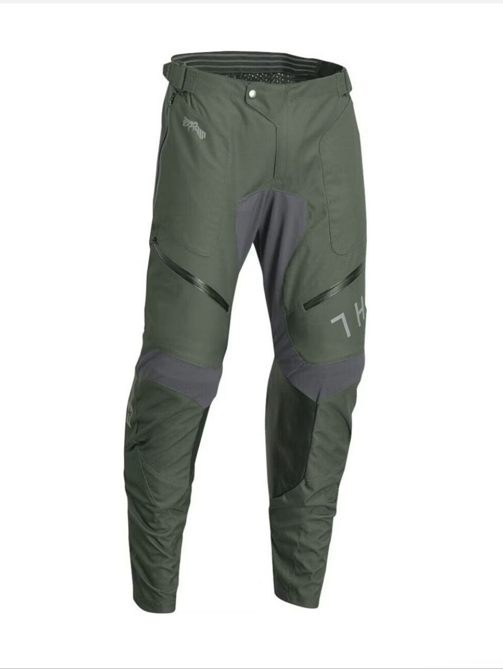 THOR Men's Olive Green motocycle Bike Pants